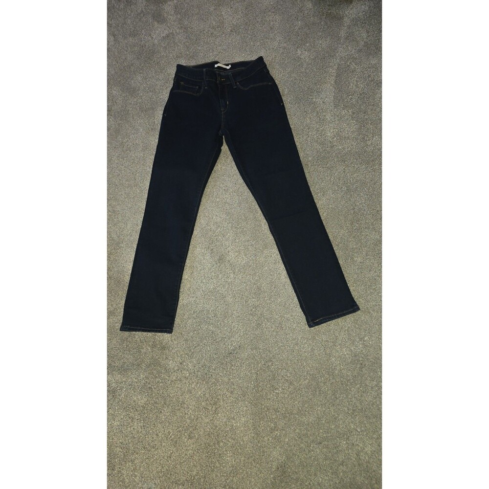 WOMAN'S LEVI'S SIZE:6 CLASSIC MID RISE SKINNY JEANS DARK WASH*NEW WITHOUT TAGS*